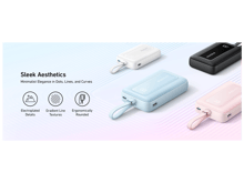 Anker Zolo Power Bank 30W High-Speed Portable Charger with Built-in USB-C Cable - Best Prices