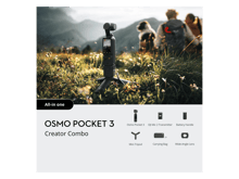 DJI Osmo Pocket 3 Creator Combo - Best Prices