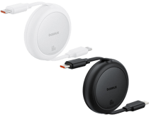 Baseus 20W Free2Pull Both-Way Retractable Type-C to Lightning Fast Charging Data Cable 1M - Best Prices