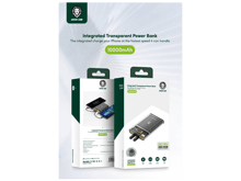 Green Lion Integrated Transparent Power Bank 10000mAh - Best Prices