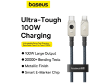 Baseus Unbreakable Series Fast Charging Data Cable Type-C to Type-C 100W - Best Prices