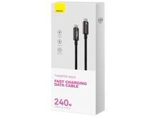 Baseus Tungsten Gold Fast Charging Data Cable Type-C to Type-C 240W - Best Prices