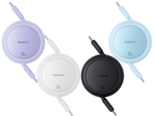 Baseus Free2Pull Mini Charging Cable USB-C to USB-C 60W 1m - Best Prices