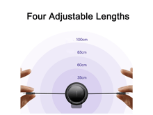 Baseus Free2Draw Mini Retractable Charging Cable Type-C to Type-C 100W 1m - Best Prices