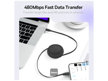 Baseus Free2Draw Mini Retractable Charging Cable Type-C to Type-C 100W 1m - Best Prices