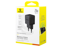 Baseus Palm Fast Charger C+U 20W EU(with Baseus Mini Cable USB-C to USB-C 60W (20V/3A) 1m) - Best Prices