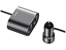 بيسوس شاحن سيارة مزدوج 80 وات + منفذ USB مزدوج 3.1 أمبير - أفضل سعر