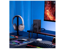 OS-Baseus PowerCombo Tower Digital PowerStrip 3AC+2U+2C 35W with 1.5m Power Cord - Best Prices