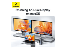 OS - Baseus SpaceMate Series 10-in-1 USB-C to HDMI Hub for Mac - Best Prices