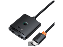 Baseus AirJoy Series 2-in-1 Bidirectional HDMI Switch with 1m Cable - Best Prices