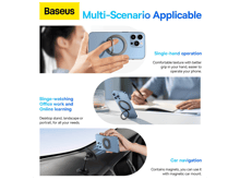 Baseus Halo Series Foldable Metal Ring Stand (Single-ring) - Best Prices