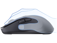 Baseus F02 Ergonomic Wireless Mouse (without Battery) - Best Prices