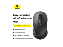 Baseus F02 Ergonomic Wireless Mouse (without Battery) - Best Prices