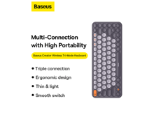 Baseus K01B Wireless Tri-Mode Keyboard - Best Prices