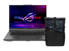 أسوس روج ستركس جي16 جيمنج لابتوب - Intel Core i7-13650HX RTX™ 4050 6GB DDR6 16GB DDR5 16" FHD+ 165Hz + "ROG Impact Gaming Mouse ROG backpack" - أفضل سعر