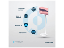 Powerology Android Smart Screen, 32" Touch Screen 128GB Dual 2.4G+5G WiFi - Best Prices