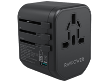 RAVPower 20W Multi-Port Travel Plug with Two USB Ports And A Type-C Port - Best Prices