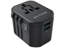 RAVPower 20W Multi-Port Travel Plug with Two USB Ports And A Type-C Port - Best Prices