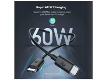 RAVPower Charge & Sync Type-C to Type-C Cable 2m - Best Prices