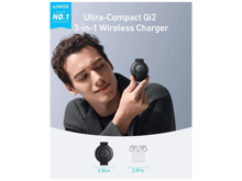 Anker MagSafe Compatible 3-in-1 Wireless Charging Station 15W Foldable Wireless - Best Prices