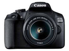 Canon EOS 2000D Camera with EF-S 18-55mm IS II Lens - Best Prices