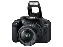 Canon EOS 2000D Camera with EF-S 18-55mm IS II Lens - Best Prices