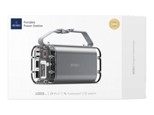 WiWU 100W Fast Charging Portable Energy Storage Power 40,000mAh - Best Prices