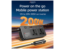 Yesido VC07 Vehicle Power Inverter 200W - Best Prices