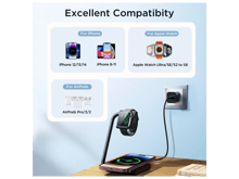 JoyRoom JR-WQN05 2 in 1 Foldable Wireless Charger - Best Prices