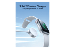 JoyRoom S-IW007 3-in-1 iP Watch Magnetic Charger + Dual Lightning Cable (USB-A) 1.2m - Best Prices