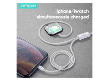 JoyRoom S-IW002S  2 in 1 iWatch Magnetic Wireless Charger + Lightning Cable - Best Prices