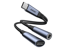 JoyRoom SY-C02 Audio-Transfer Series 2-in-1 Audio Adapter 3.5mm + Type-C - Best Prices