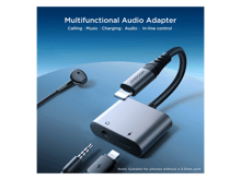 JoyRoom SY-L01 Audio-Transfer Series 2-in-1 Audio Adapter Lightning to 3.5mm + Lightning - Best Prices