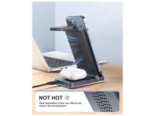 JoyRoom JR-WQN01 15W 3-in-1 Foldable Wireless Charging Station - Best Prices