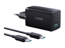 JoyRoom TCG01 65W 2C1A Fast Charger + 100W C to C Cable - Best Prices