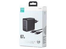 JoyRoom TCG02 67W 2C2A Fast Charger+100W C to C Cable - Best Prices