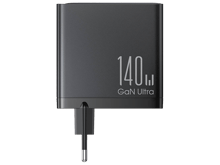 JoyRoom GaN Ultra JR-TCG05 140W 3C1A Fast Charger +240W C to C Cable 1.2m - Best Prices