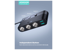 JoyRoom JR-CCL01 139W 7 in 1 Cigarette Lighter Splitter Car Charger - Best Prices