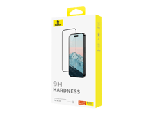 Baseus Diamond Series Full-Coverage HD Tempered Glass Screen Protectorr for iP 15 Plus, Clear - Best Prices
