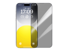 Baseus Sapphire Series Full-Coverage Privacy Protection Tempered Glass Screen Protector (with Built-in Dust Filter) for iP 16 Pro - Best Prices