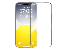 Baseus Sapphire Series Full-Coverage HD Tempered Glass Screen Protector (with Built-in Dust Filter) for iP 16 Pro, Clear - Best Prices