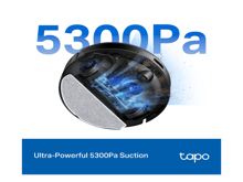 Tapo RV20 Max Plus  5300Pa Suction MagSlim™ LiDAR Navigation  Robot Vacuum and Mop with Auto-Empty Dock - Best Prices