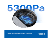 Tapo RV30 Max  5300Pa Hyper Suction Robot  Vacuum & Mop - Best Prices