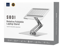 ويوو S801 حامل لابتوب قابل للطي والحركة - أفضل سعر