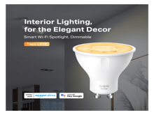 Tapo L610  Smart Wi-Fi Spotlight,  Dimmable - Best Prices