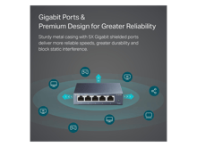 TP-Link TL-SG105 5-Port 10/100/1000Mbps Desktop Switch - Best Prices
