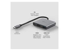 TP-Link UH3020C USB Type-C 3 in 1 Hub - Best Prices
