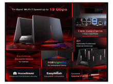 Tp-Link Archer GE800  BE19000 Tri-Band Wi-Fi 7  Gaming Router - Best Prices