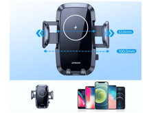 JoyRoom Holder JR-ZS241 Dashboard Car Mount Wireless Charger 15W - Best Prices