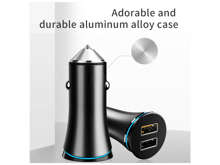 JoyRoom JR-C08 Extreme Speed Series QC3.0 + 2.4A Dual USB Port Car Charger - Best Prices